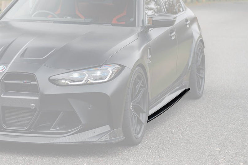 Load image into Gallery viewer, TREVORA G80 M3 Pre-Preg Carbon Fiber PR-1 Side Skirts
