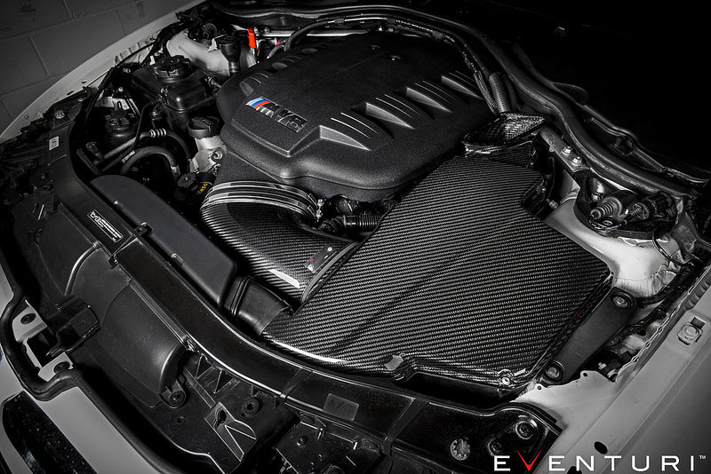 Load image into Gallery viewer, Eventuri BMW E9X M3 (S65) Black Carbon Airbox Lid - Gloss
