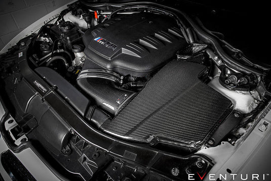Eventuri BMW E9X M3 (S65) Black Carbon Airbox Lid - Gloss