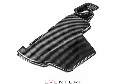 Eventuri BMW E9X M3 (S65) Black Carbon Airbox Lid - Gloss