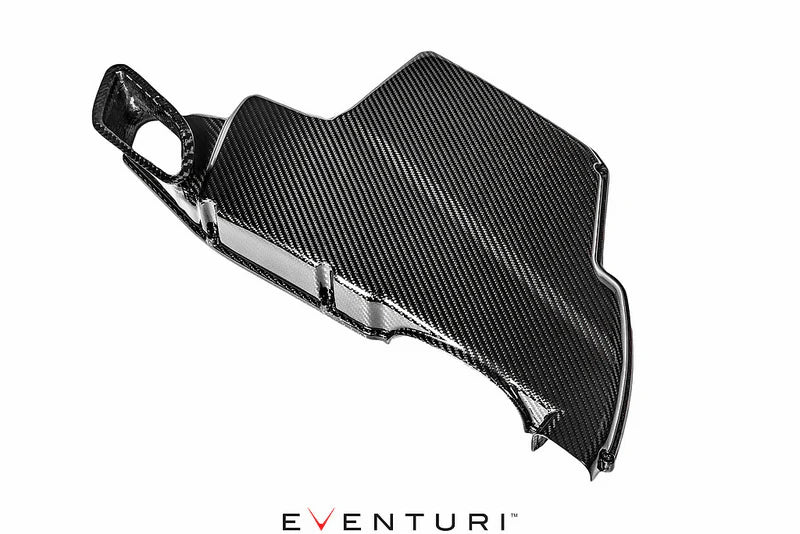 Load image into Gallery viewer, Eventuri BMW E9X M3 (S65) Black Carbon Airbox Lid - Gloss
