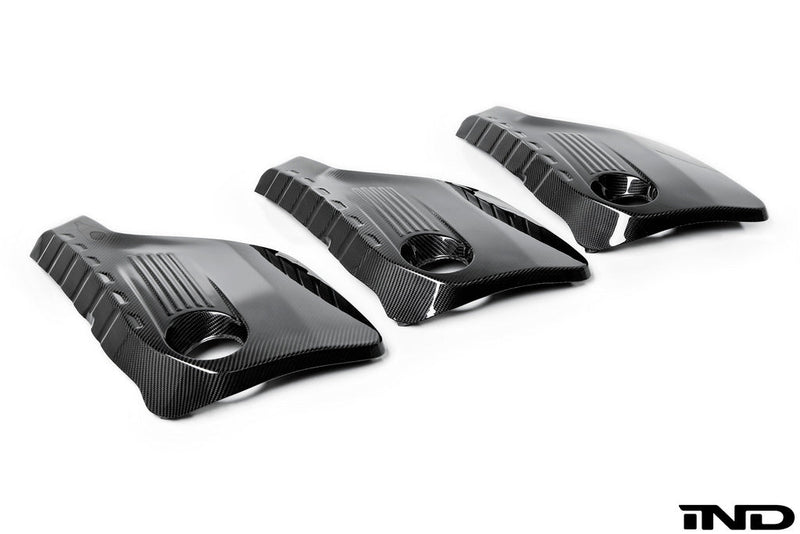 Load image into Gallery viewer, Eventuri BMW F8X M3 / M4 S55 Black Carbon Engine Cover
