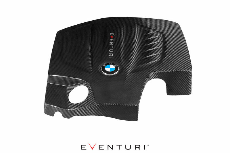 Load image into Gallery viewer, Eventuri BMW F-Chassis N55 Black Carbon Engine Cover
