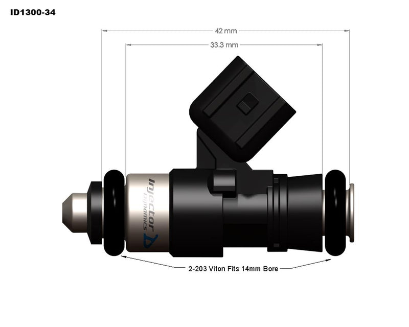 Load image into Gallery viewer, Injector Dynamics 1300XDS Fuel Injectors
