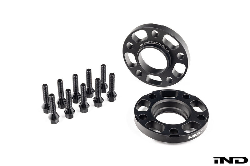 Load image into Gallery viewer, MMX Performance BMW 5x120 Wheel Spacer Kit - 12mm Lug
