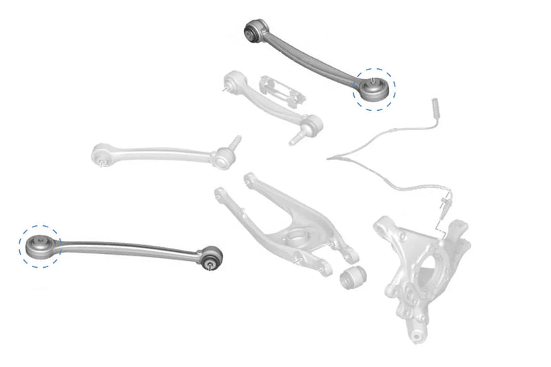 Load image into Gallery viewer, MMX Performance G8X / F8X OEM Rear Toe/Traction Arm Bearing Set
