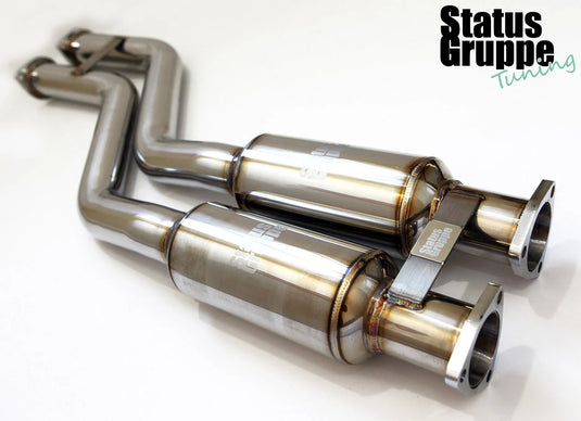 Status Gruppe BMW E46 M3 Section 1 Rasp Eliminator Pipe