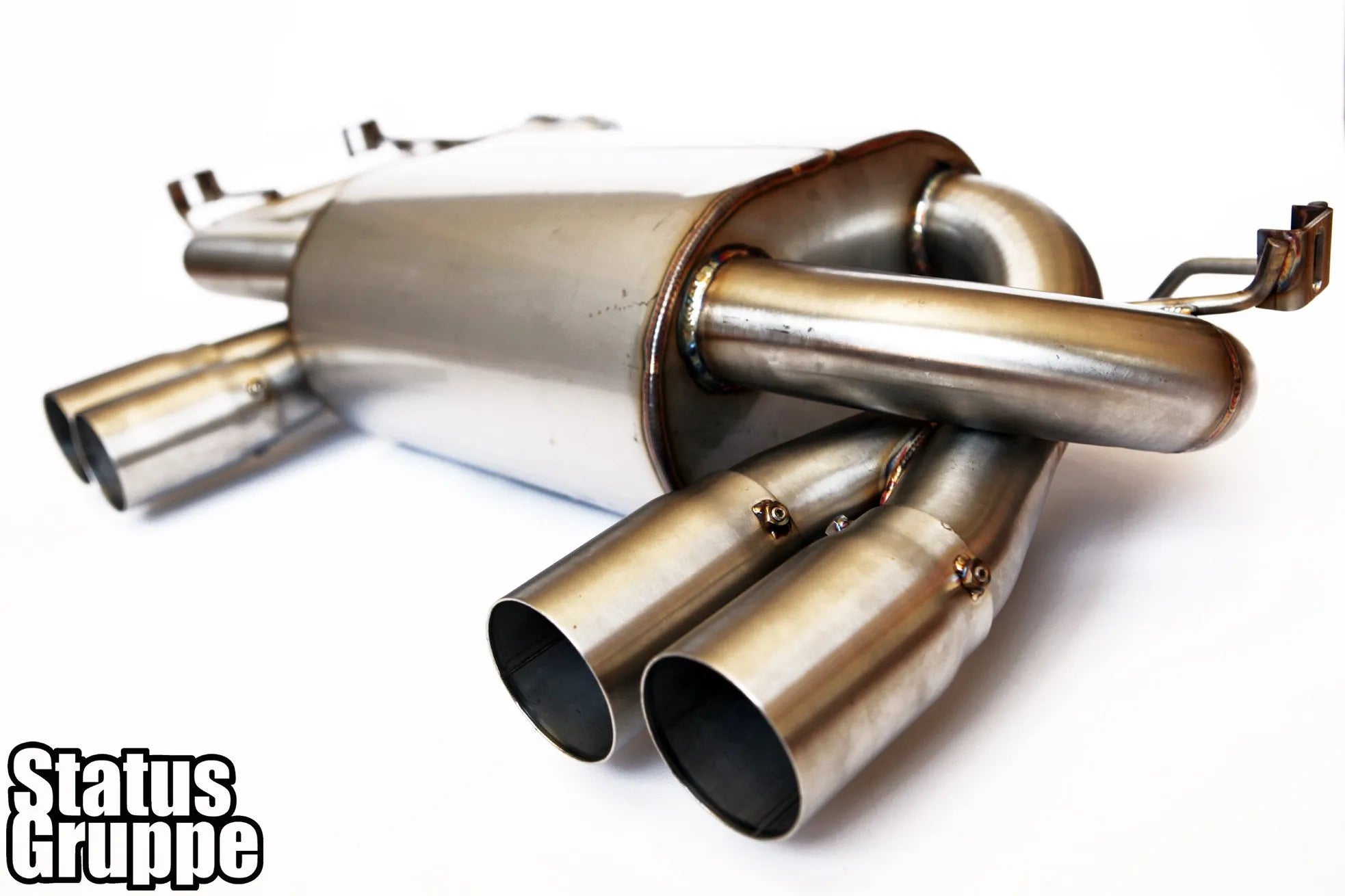 Status Gruppe BMW E46 M3 SCZA Rear Muffler Section 3 – EP3 Motorsports