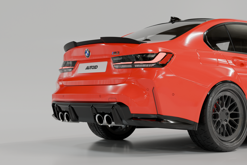 Load image into Gallery viewer, TREVORA G80 M3 Carbon Fiber PR-1 Rear Trunk Spoiler
