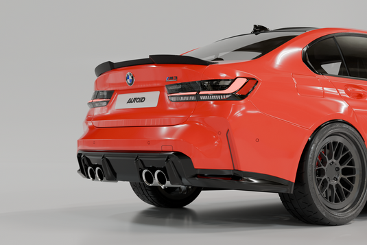 TREVORA G80 M3 Carbon Fiber PR-1 Rear Trunk Spoiler