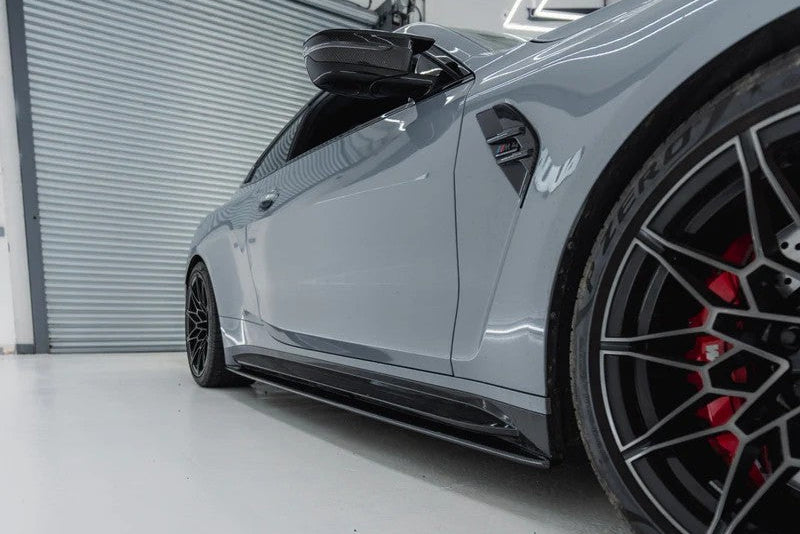 Load image into Gallery viewer, TREVORA G82 / G83 M4 Pre-Preg Carbon Fiber PR-1 Side Skirts
