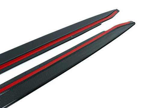TREVORA G82 / G83 M4 Pre-Preg Carbon Fiber PR-1 Side Skirts