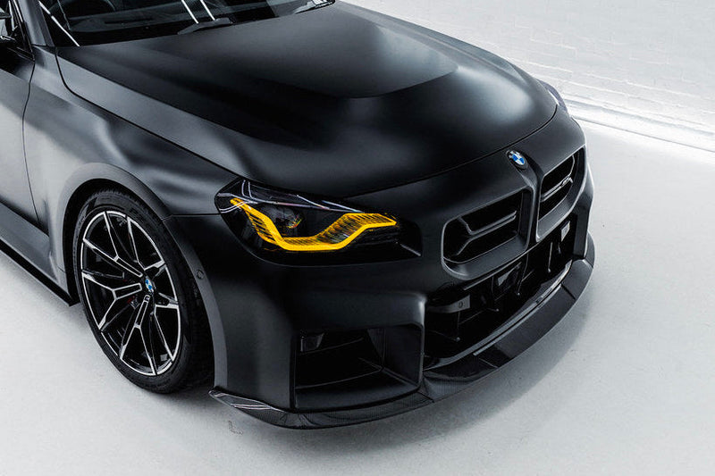 Load image into Gallery viewer, TREVORA G87 M2 TR87 Carbon Flat Front Splitter
