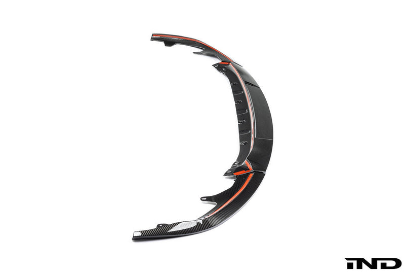 Load image into Gallery viewer, TREVORA G87 M2 TR87 Carbon Flat Front Splitter
