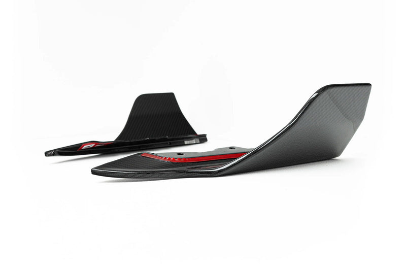 Load image into Gallery viewer, TREVORA G87 M2 Carbon Rear Bumper Winglet Set
