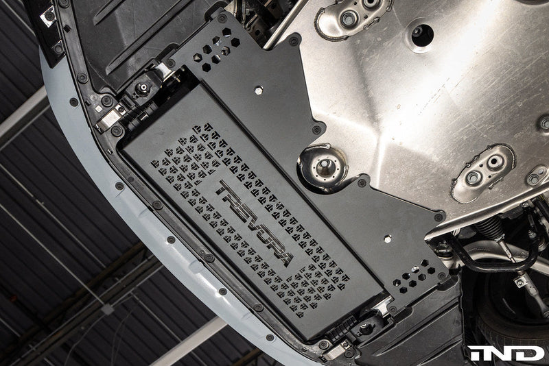 Load image into Gallery viewer, TREVORA G8X M2 / M3 / M4 Metal Skid Plate Under Tray (Oil Cooler Guard)
