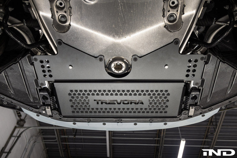 Load image into Gallery viewer, TREVORA G8X M2 / M3 / M4 Metal Skid Plate Under Tray (Oil Cooler Guard)
