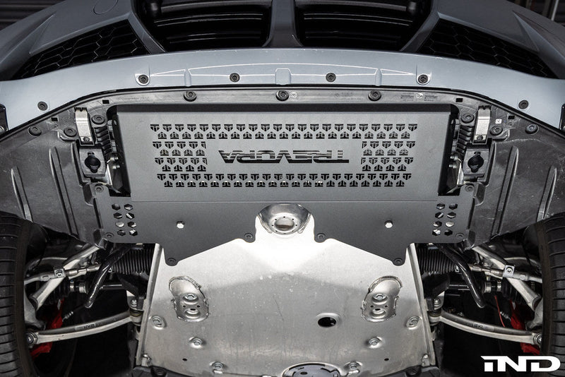 Load image into Gallery viewer, TREVORA G8X M2 / M3 / M4 Metal Skid Plate Under Tray (Oil Cooler Guard)
