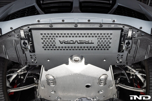 TREVORA G8X M2 / M3 / M4 Metal Skid Plate Under Tray (Oil Cooler Guard)