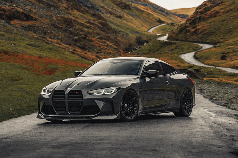 Load image into Gallery viewer, TREVORA G8X M3 / M4 Pre-Preg Carbon Fiber ID-01 Front Splitter
