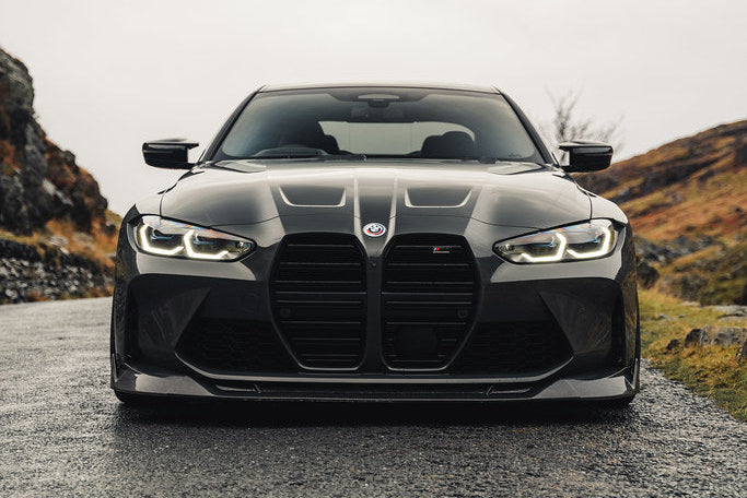 Load image into Gallery viewer, TREVORA G8X M3 / M4 Pre-Preg Carbon Fiber ID-01 Front Splitter
